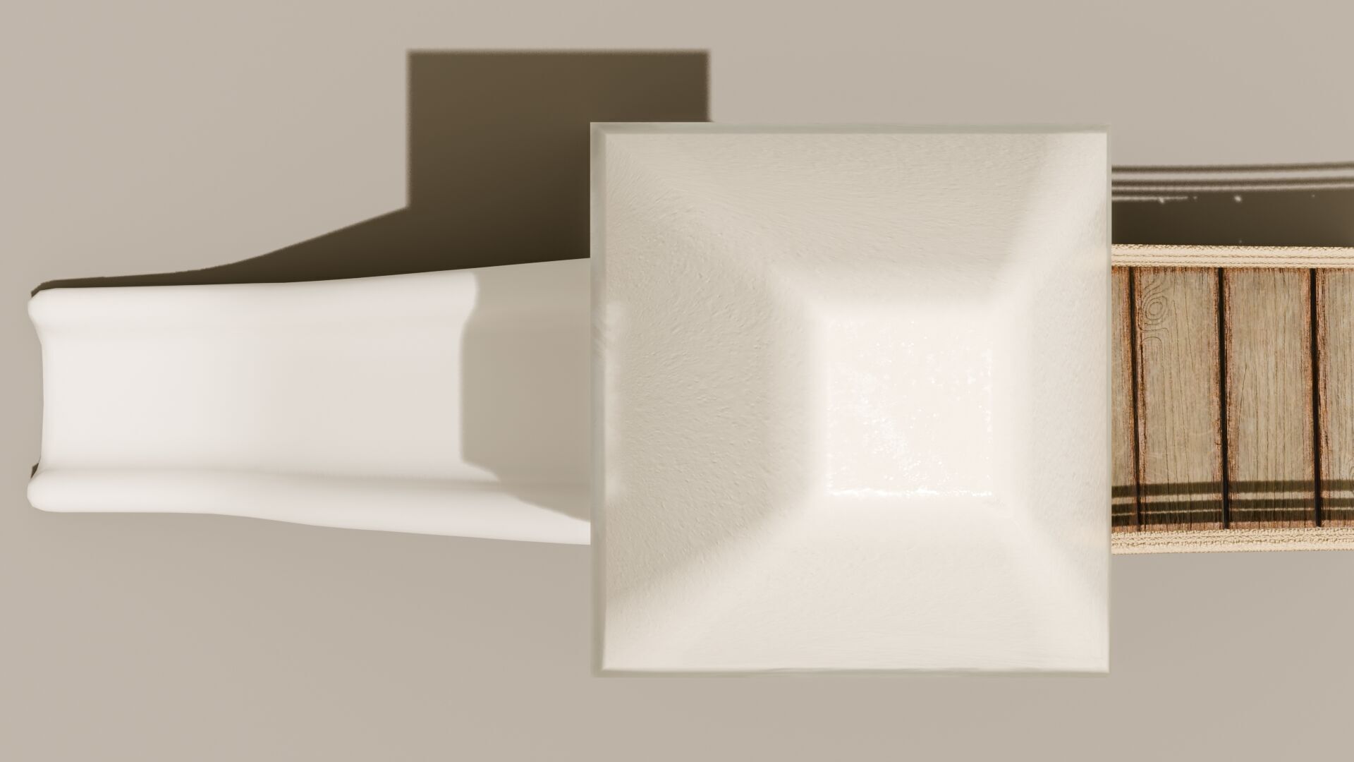 Playground castle with a slide Low-poly 3D model_4