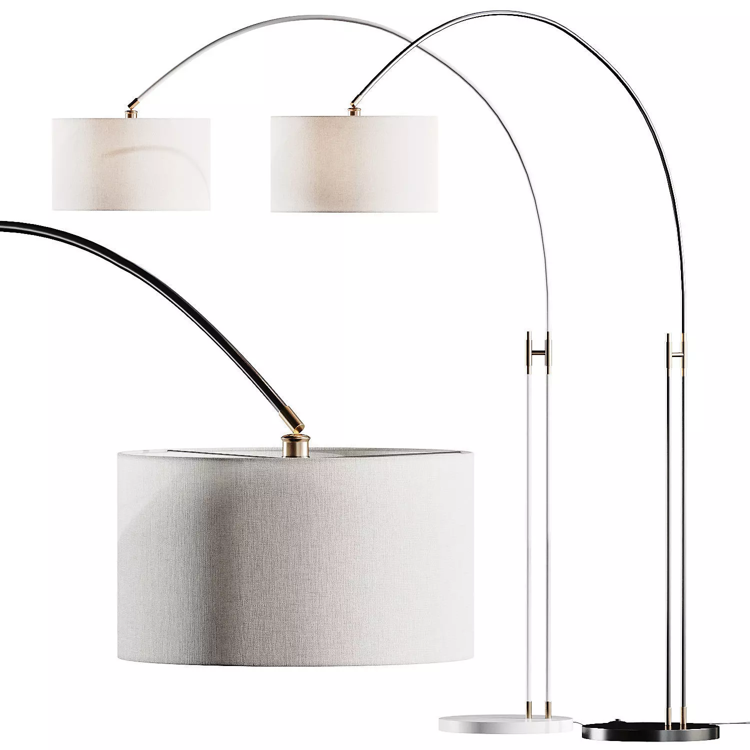 Made Studio Teo Overreach Floor Lamp 3D model_0