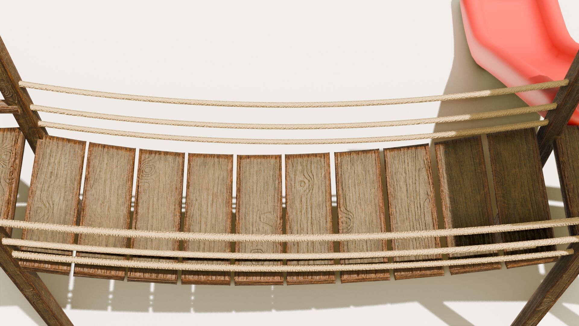 Playground castle with a slide Low-poly 3D model_18