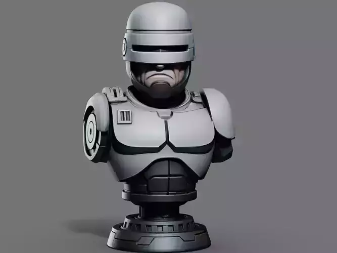 Robocop Bust 3D Print STL