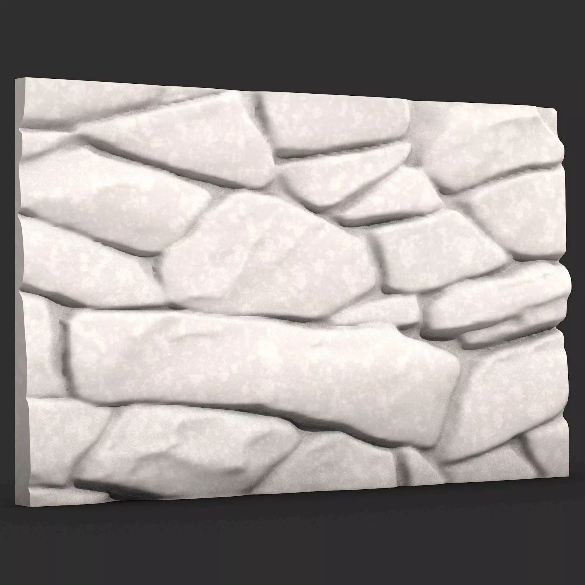 Stone Wall 394 3D print model_0