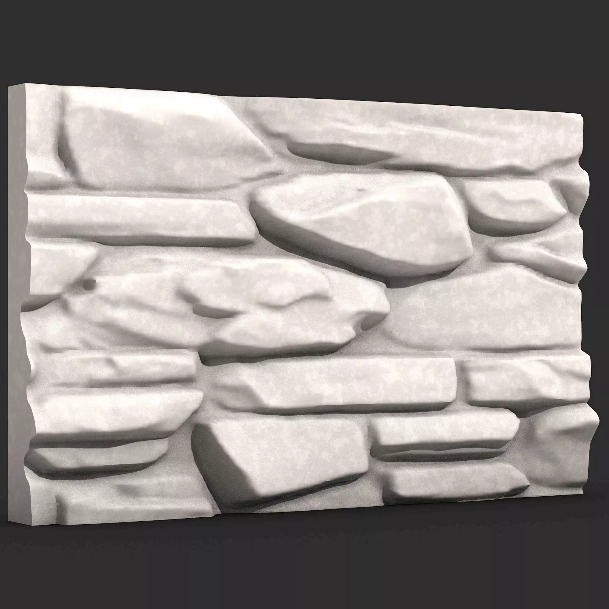 Stone Wall 393 3D print model_0