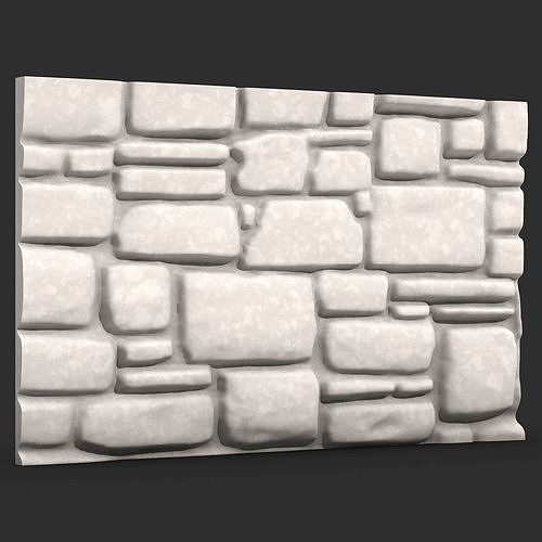 Stone Wall 390 3D print model