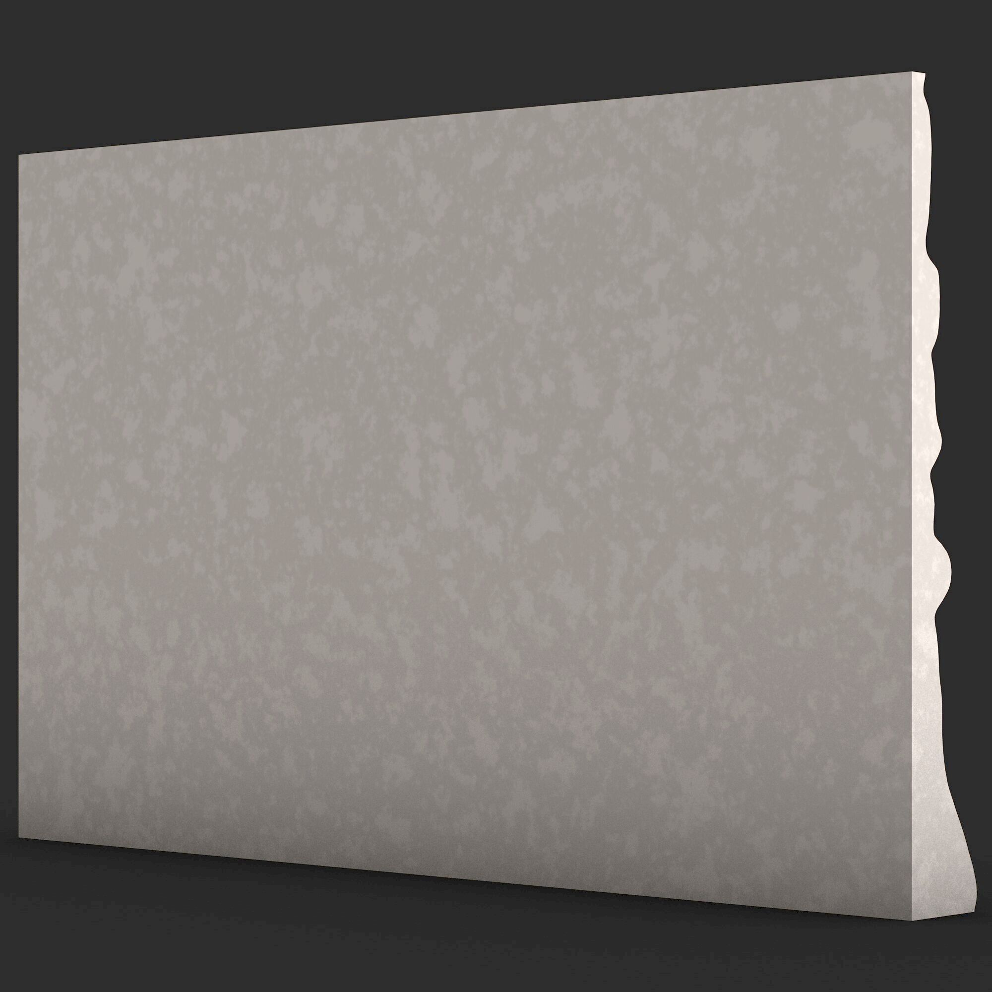 Stone Wall 387 3D print model_3