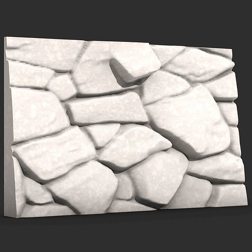 Stone Wall 379 3D print model