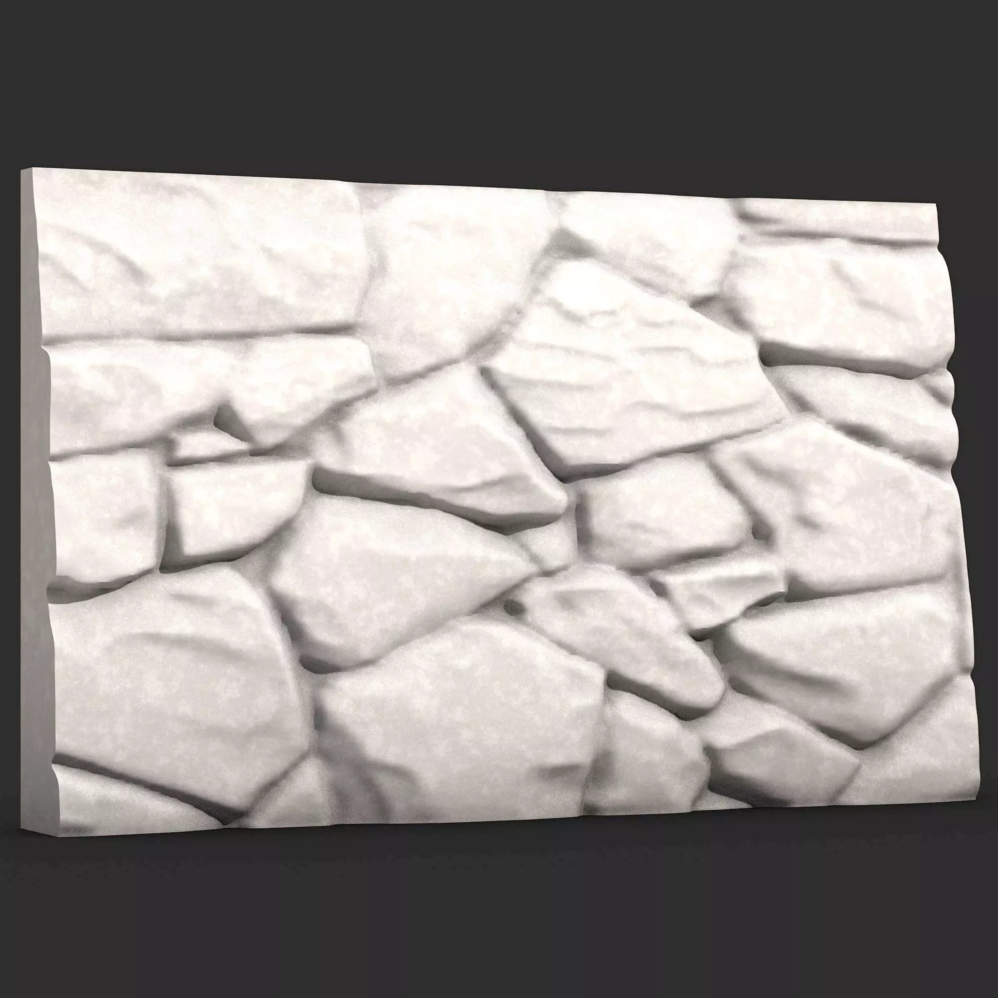 Stone Wall 378 3D print model_0
