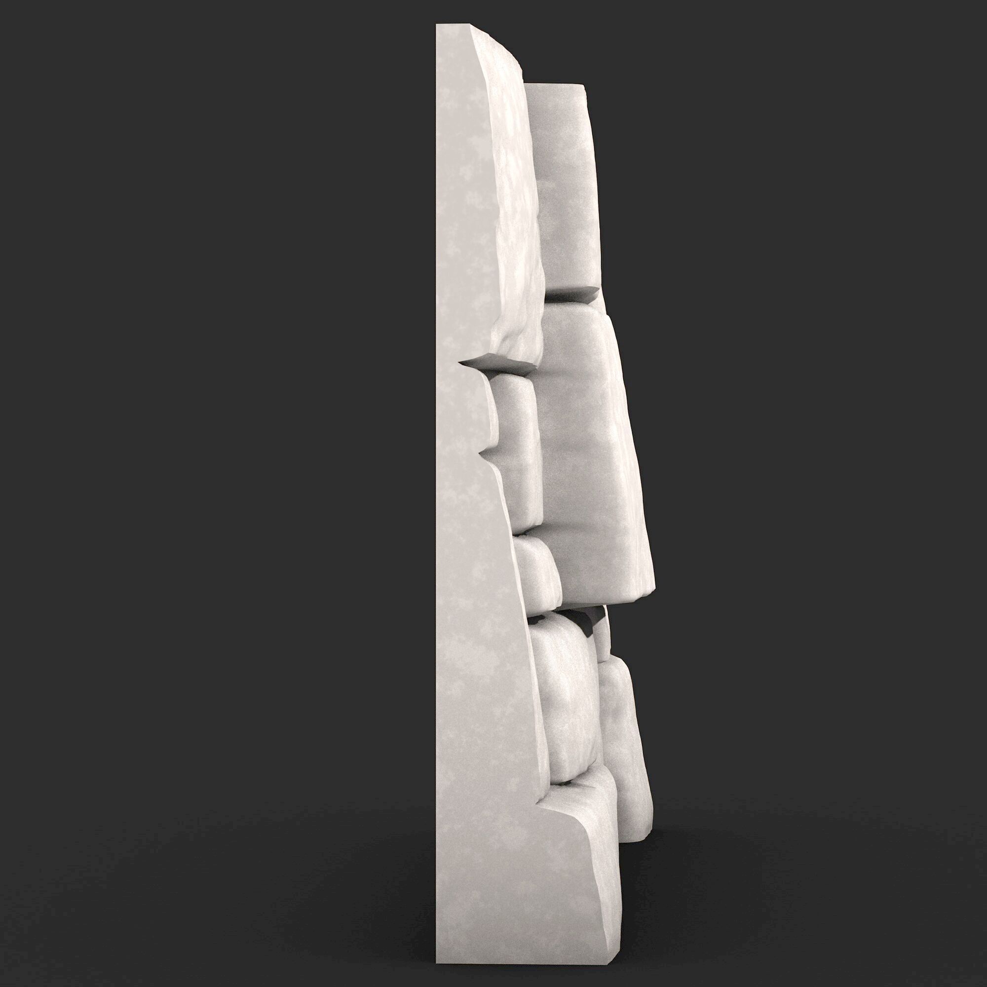 Stone Wall 377 3D print model_2