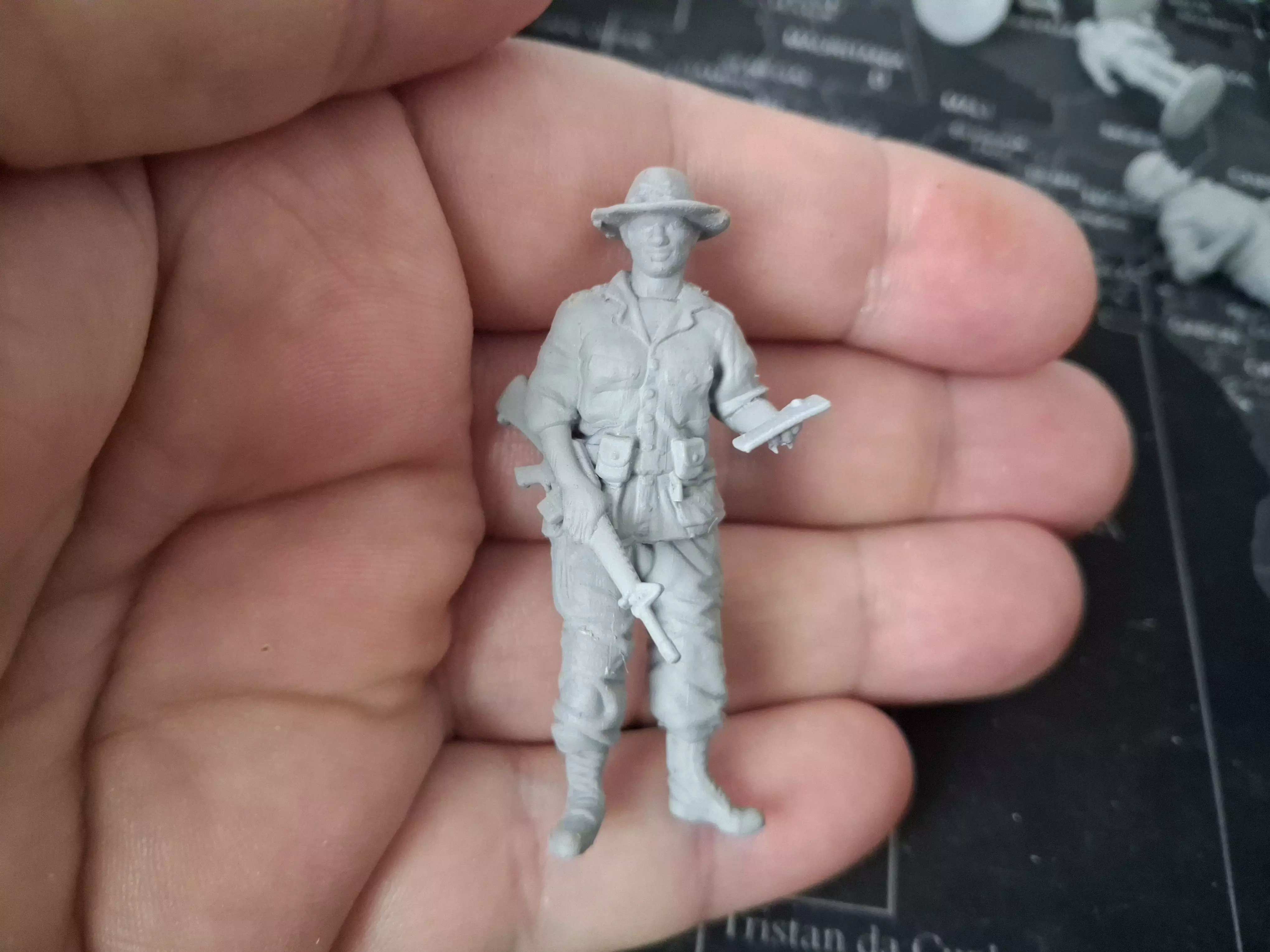 AMERICAN CAVALRY OFFICER VIETNAM 3D print model_0