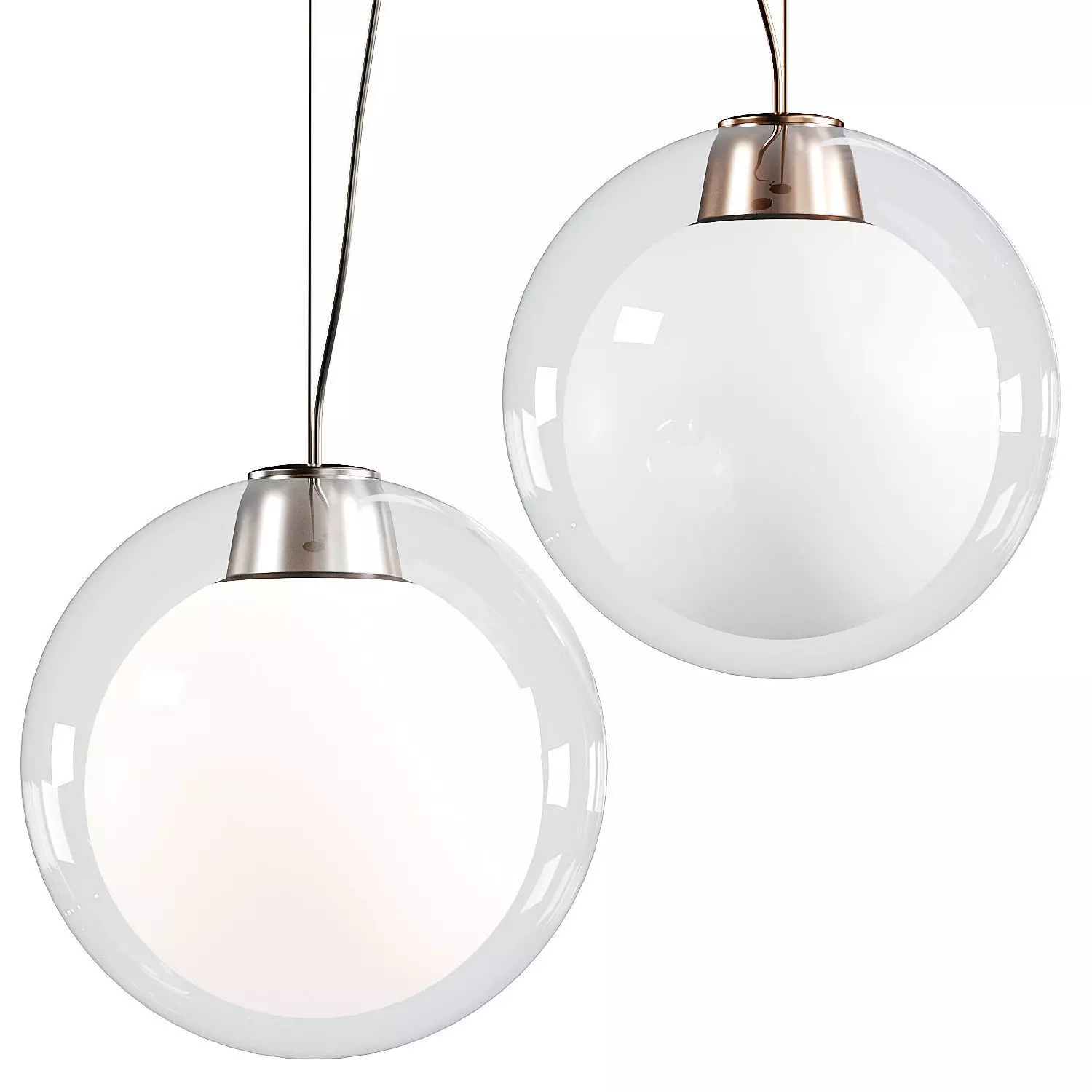 Yamagiwa Tear Drop Mini Pendant Lamp 3D model