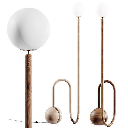Object  Ideas Ascend Floor Lamp 3D model
