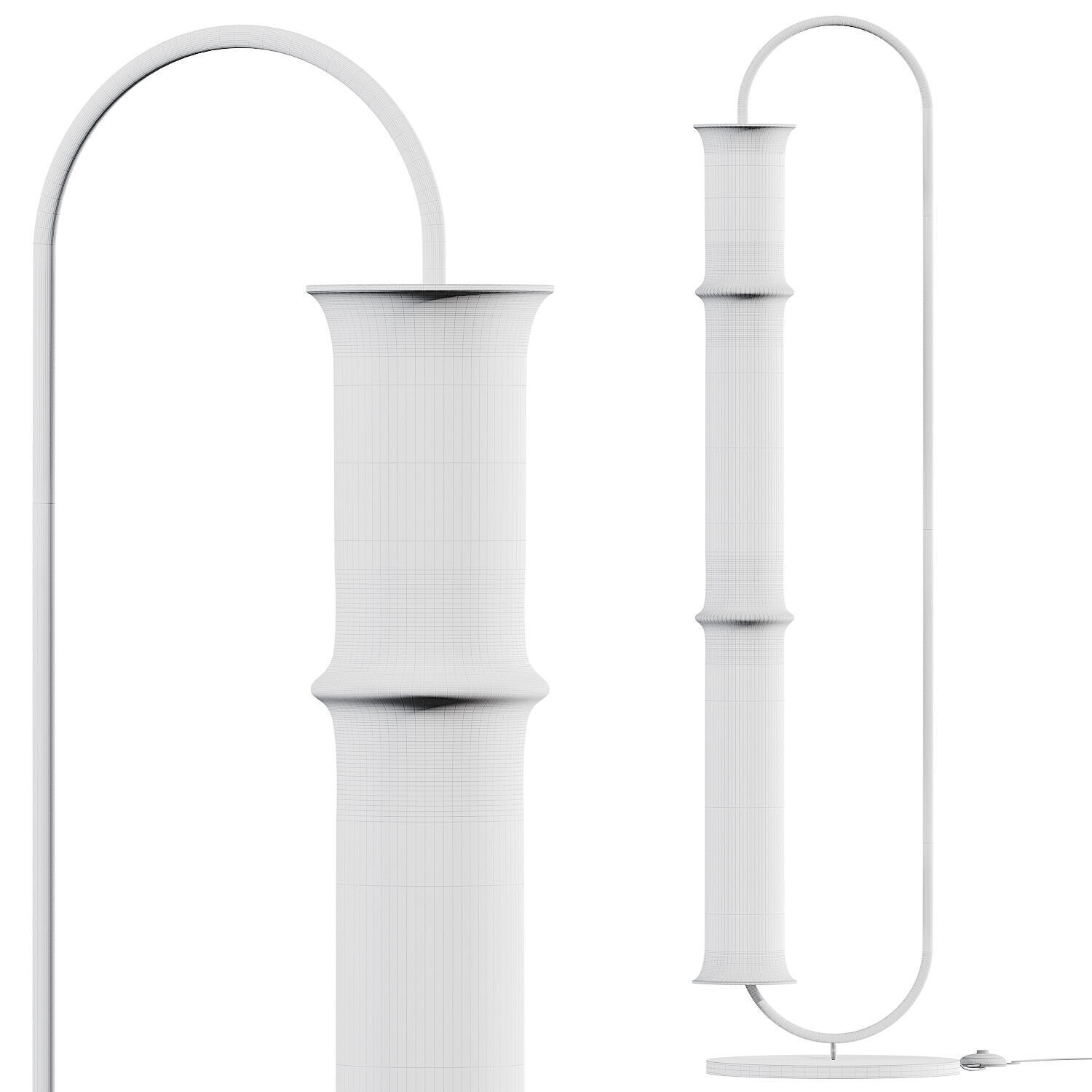 Aromas del Campo Canna Floor Lamp 3D model_3