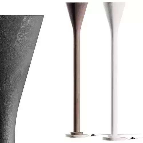 Garnier  Linker Kel Platre Plaster Floor Lamp