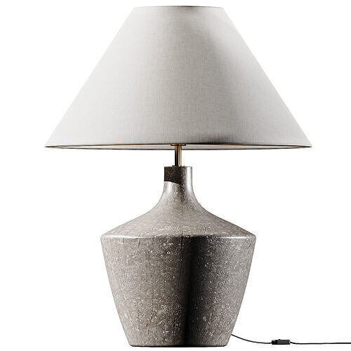 Pottery Barn Liam Ceramic Table Lamps 3D model