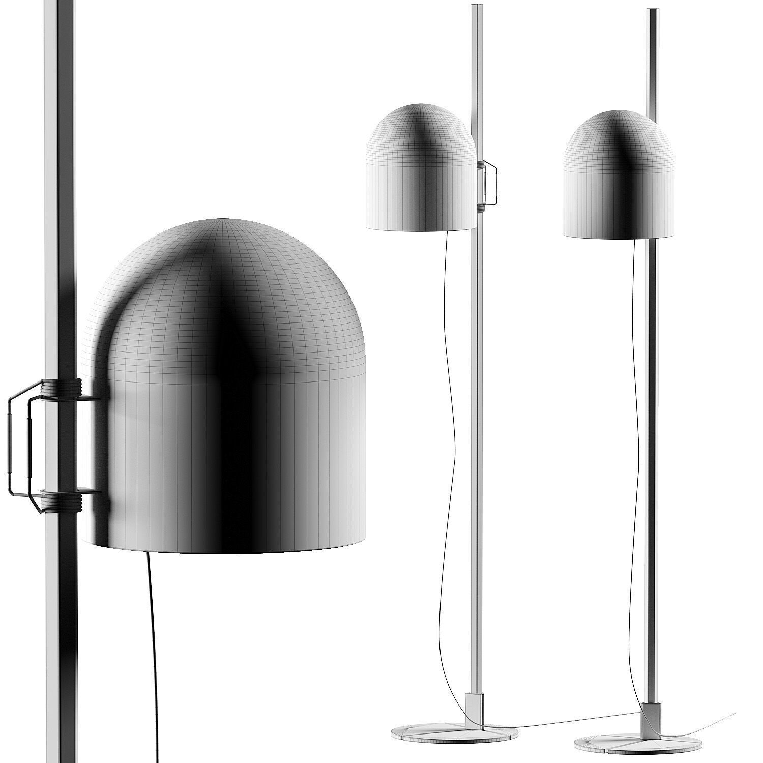 WayPoint Jam O Floor Lamp 3D model_2