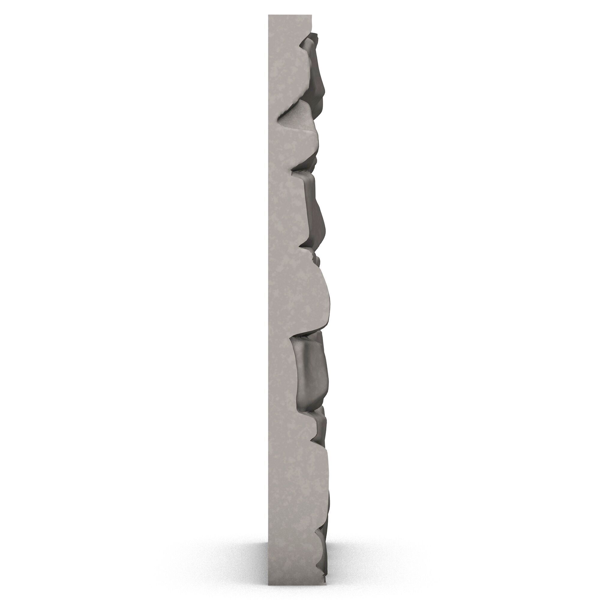 Stone Wall 420 3D print model_3