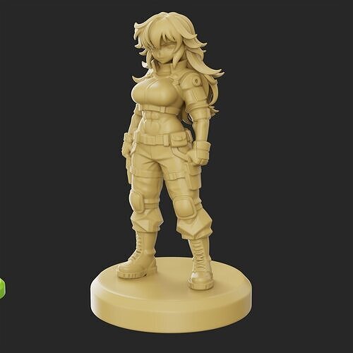 ANIME GIRL 3D print model