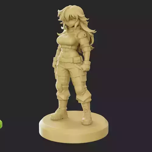 ANIME GIRL 3D print model