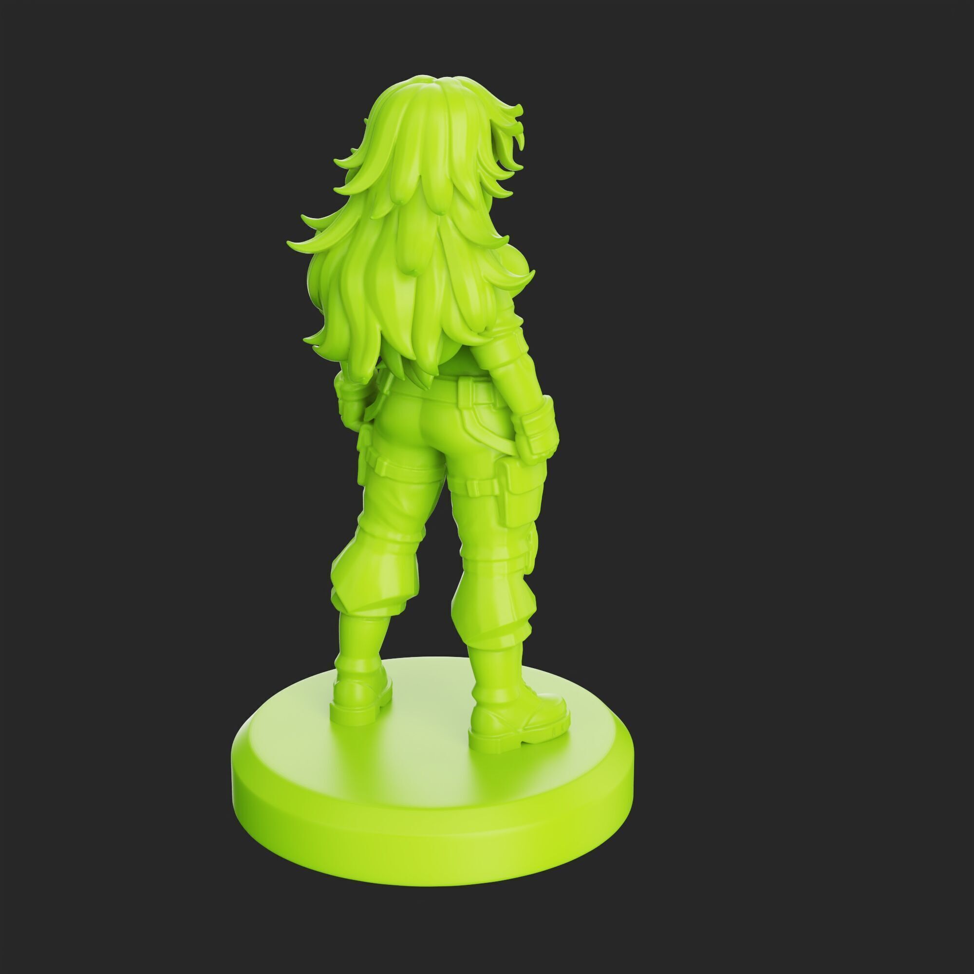 ANIME GIRL 3D print model_3