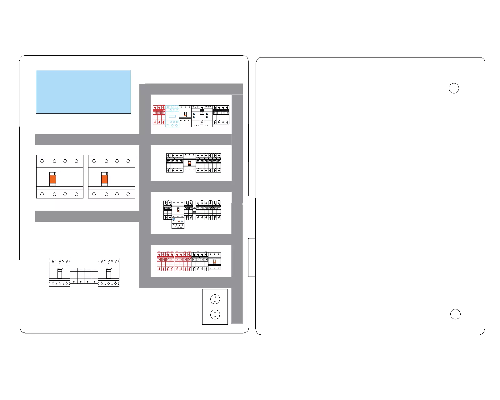 2D electricity box 3D model_0
