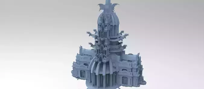 Golden Tower chancellors building 