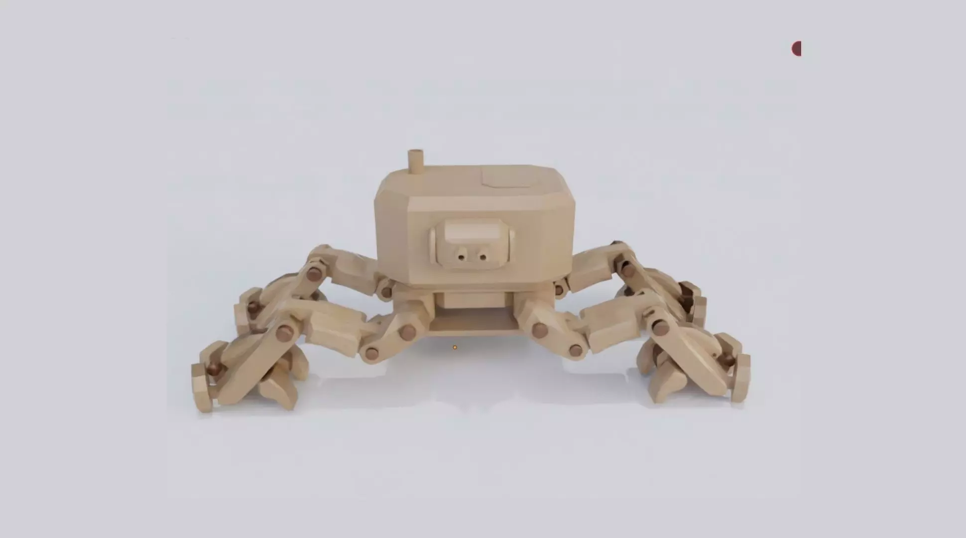 ucronic   leg tank  WWI  3D model_0