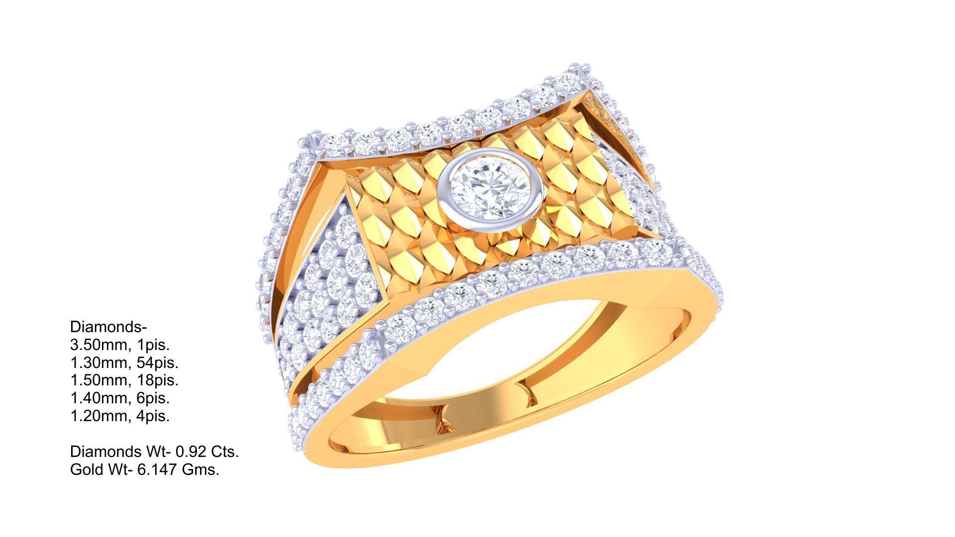 80 Men s Rings 3dm Details Images 3D print model_63