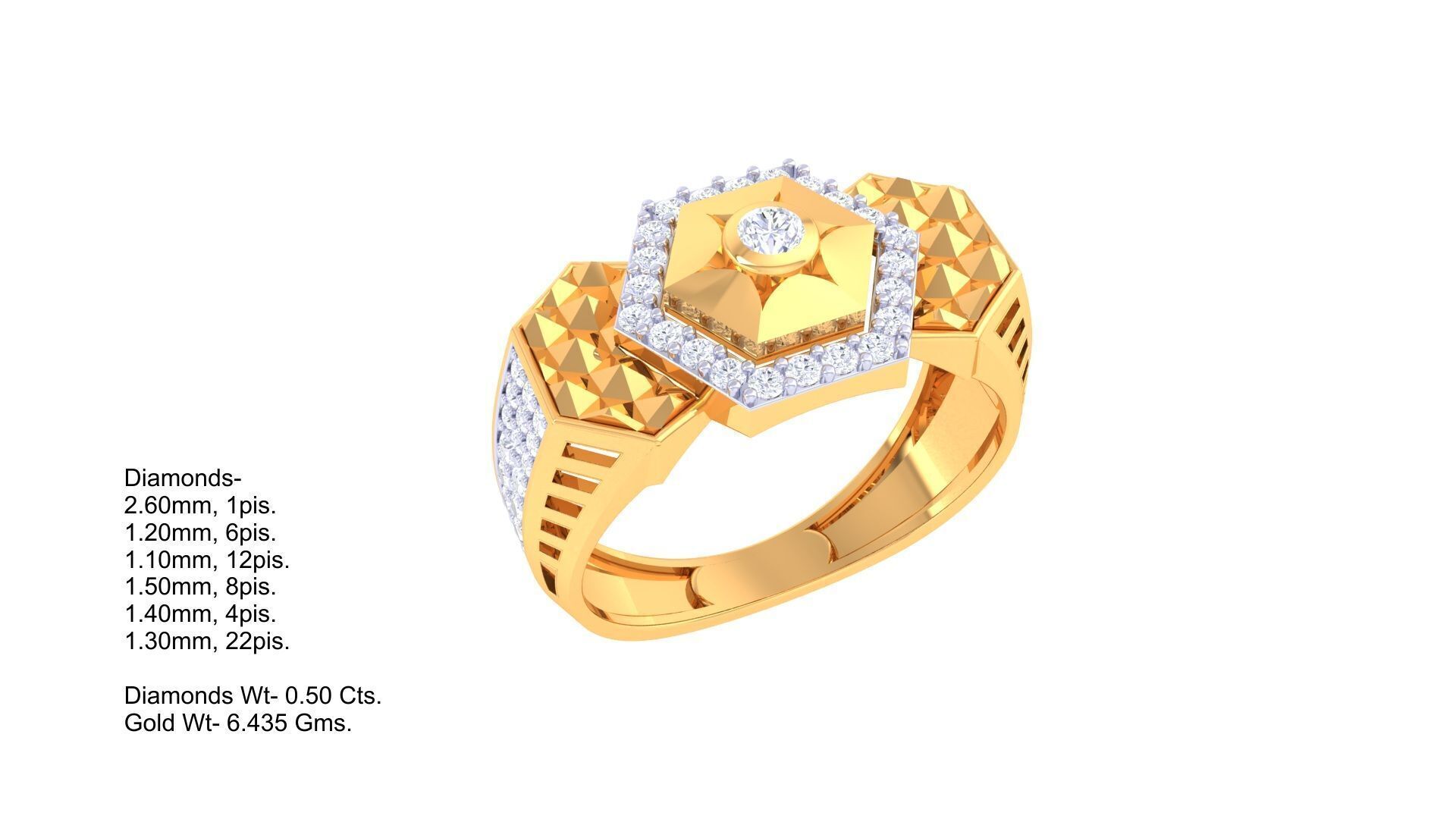 80 Men s Rings 3dm Details Images 3D print model_54