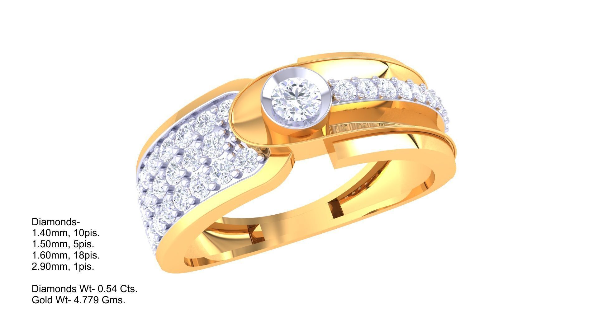 80 Men s Rings 3dm Details Images 3D print model_22