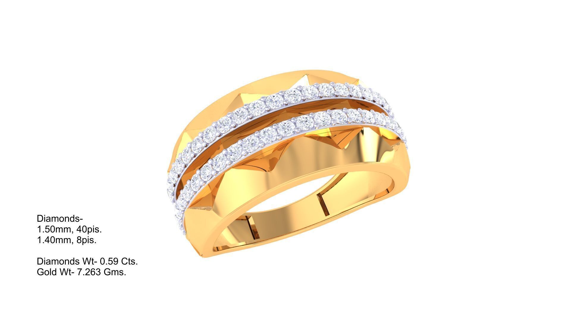 80 Men s Rings 3dm Details Images 3D print model_81