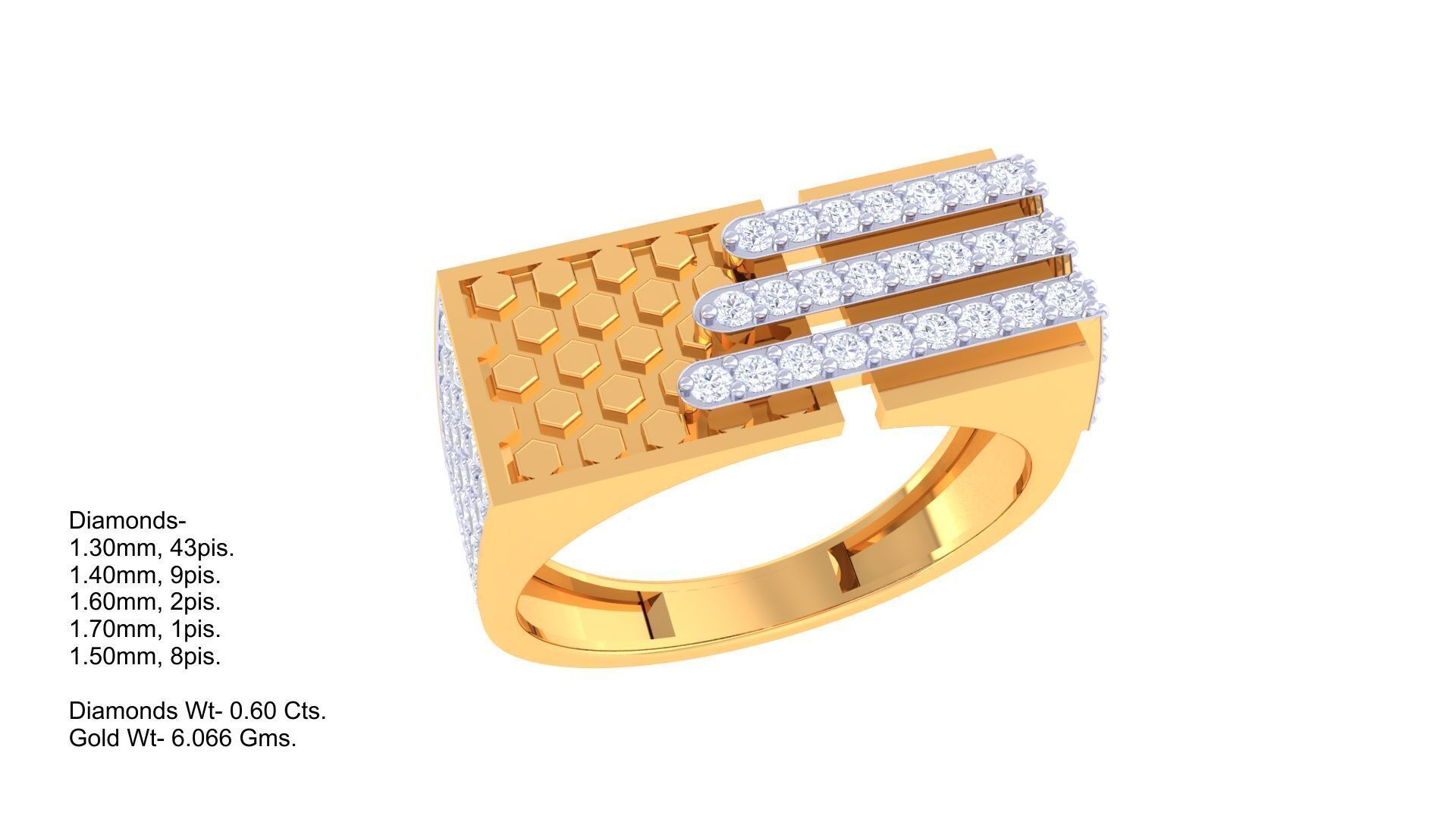 80 Men s Rings 3dm Details Images 3D print model_34