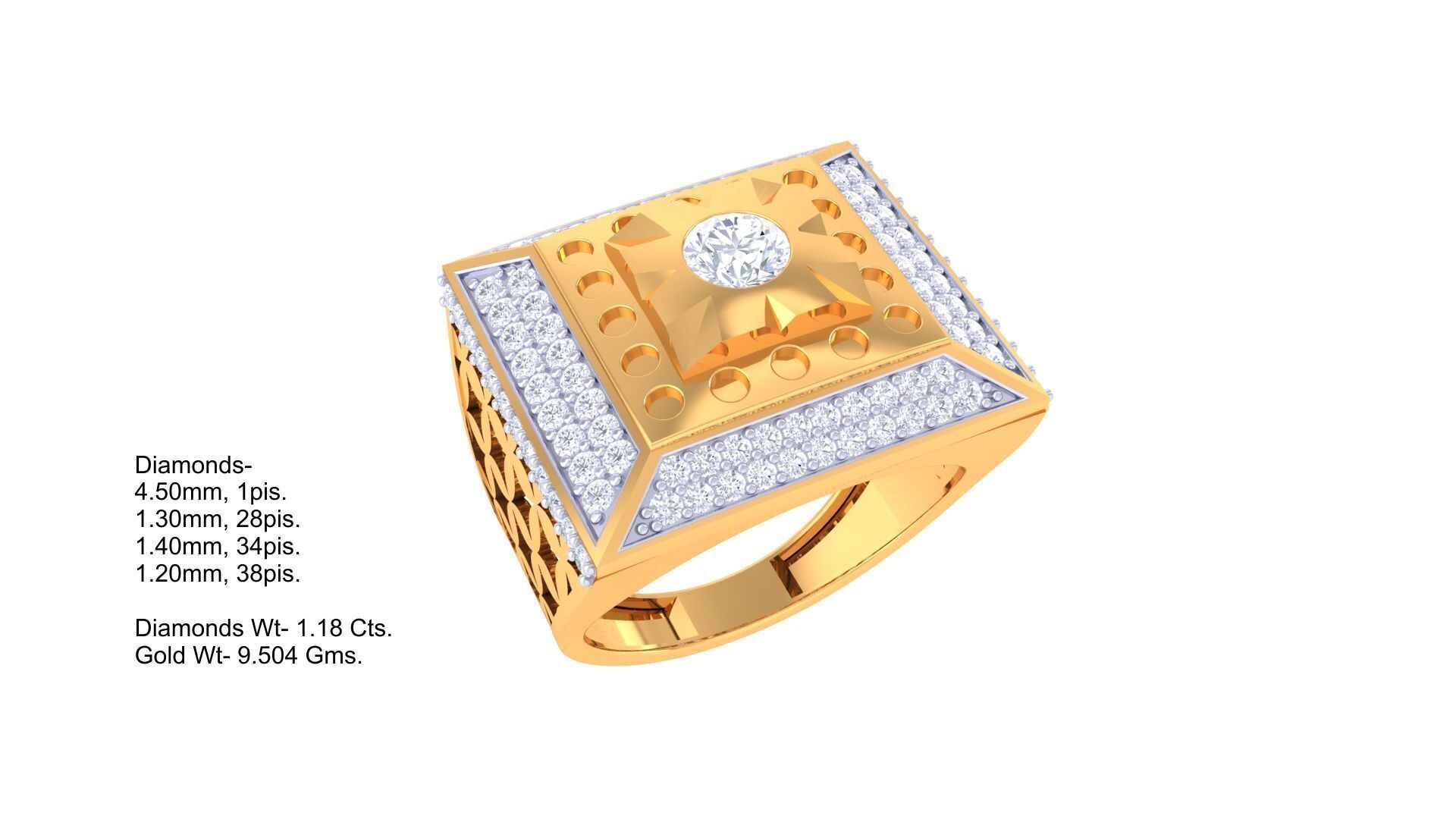 80 Men s Rings 3dm Details Images 3D print model_71