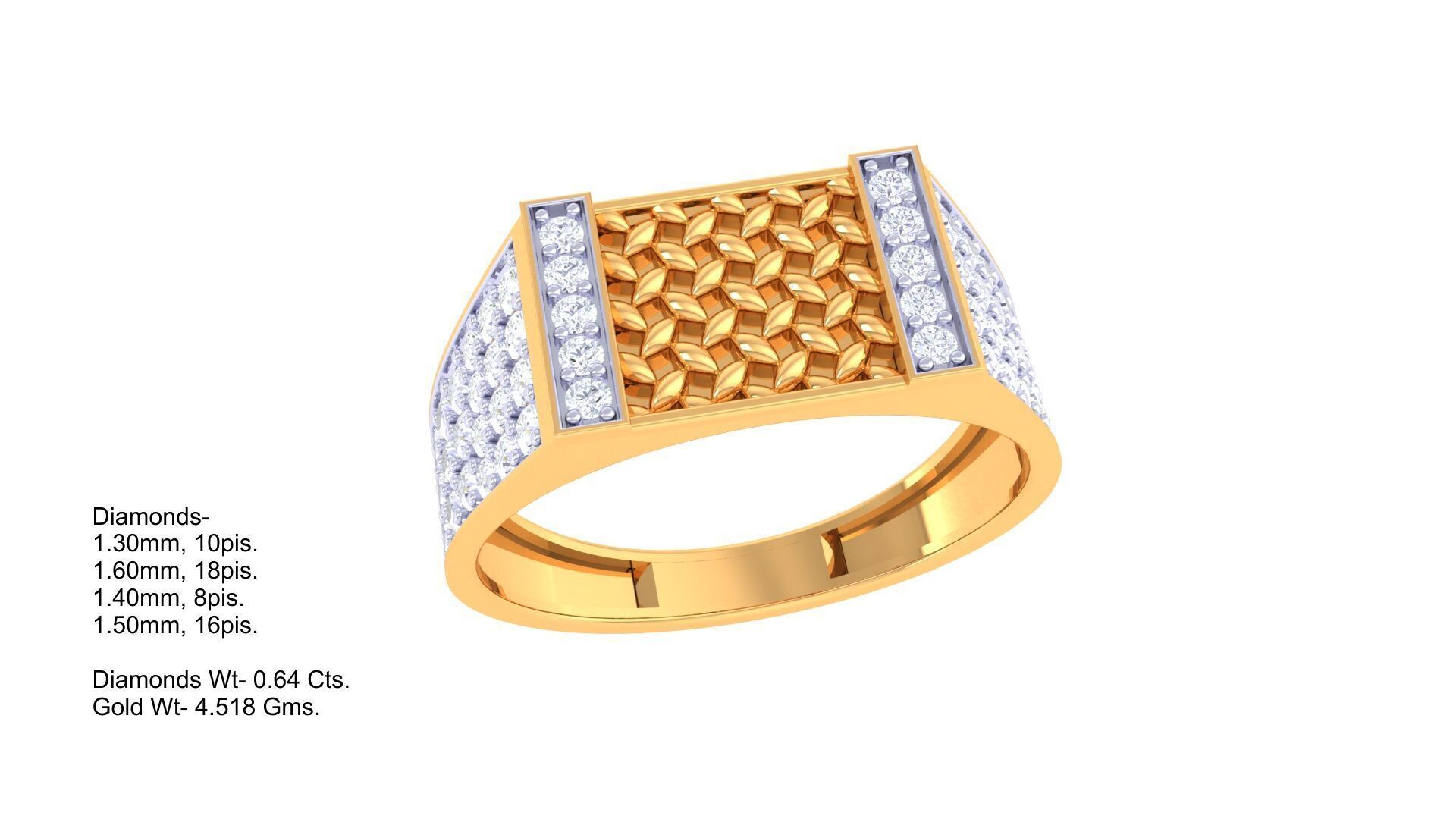 80 Men s Rings 3dm Details Images 3D print model_10