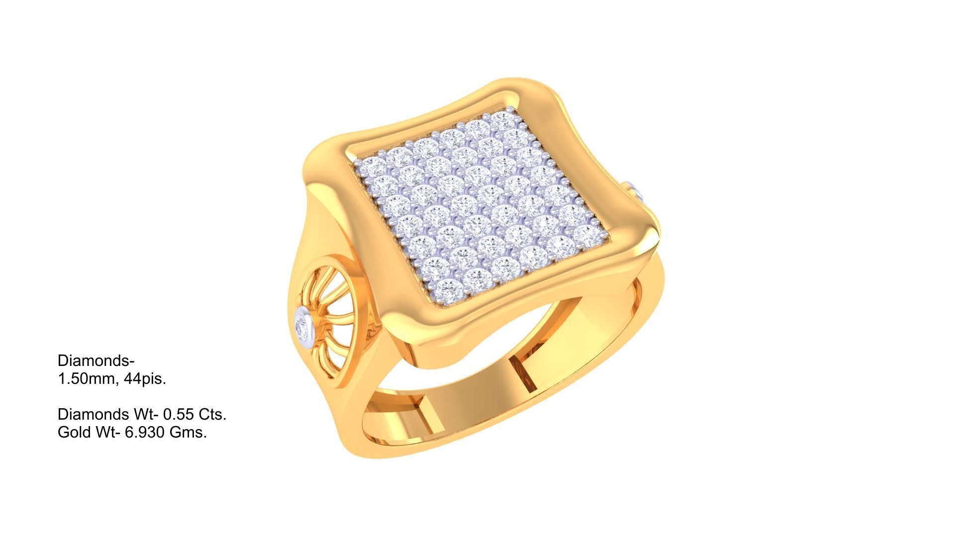 80 Men s Rings 3dm Details Images 3D print model_82
