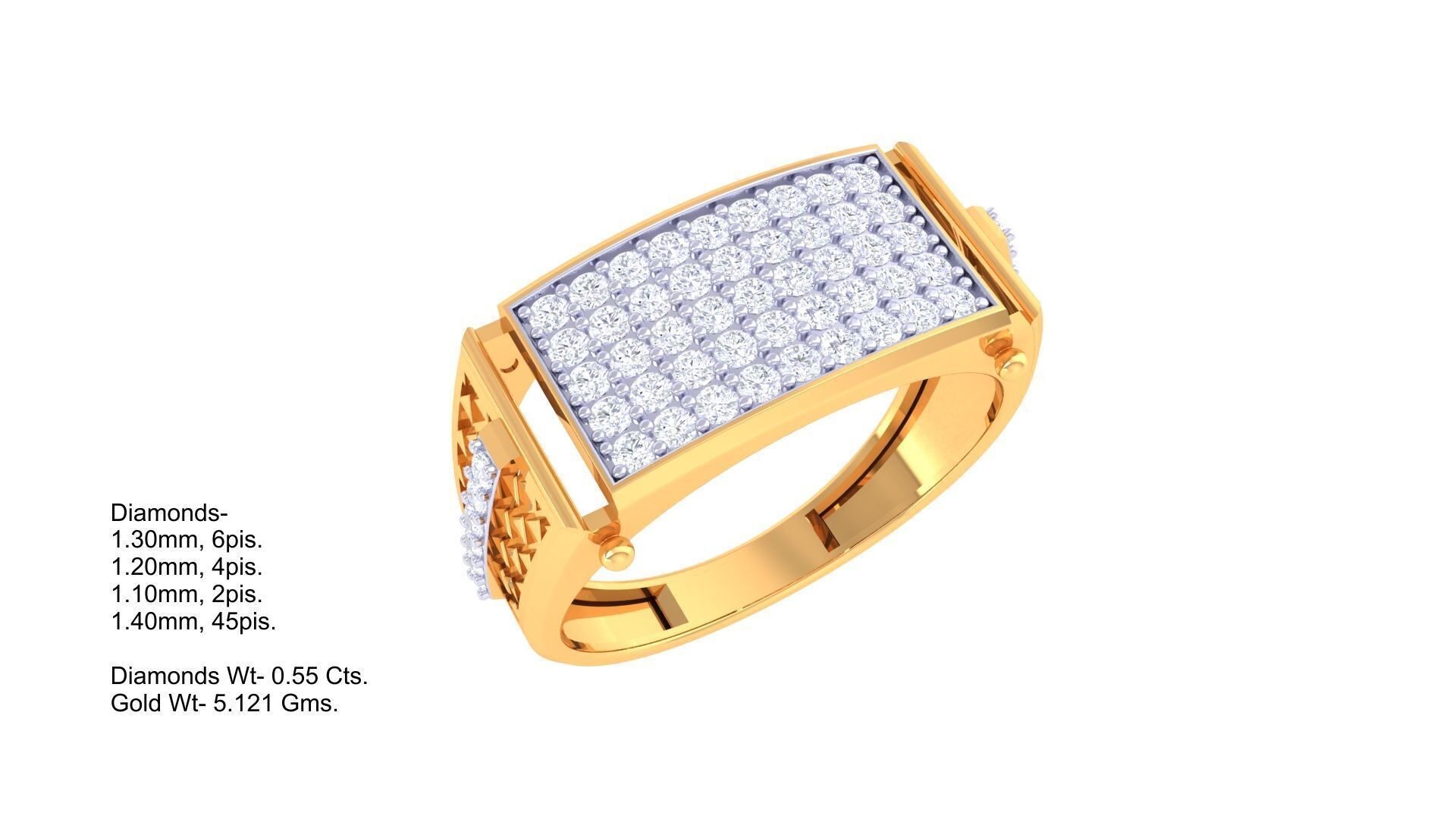 80 Men s Rings 3dm Details Images 3D print model_36