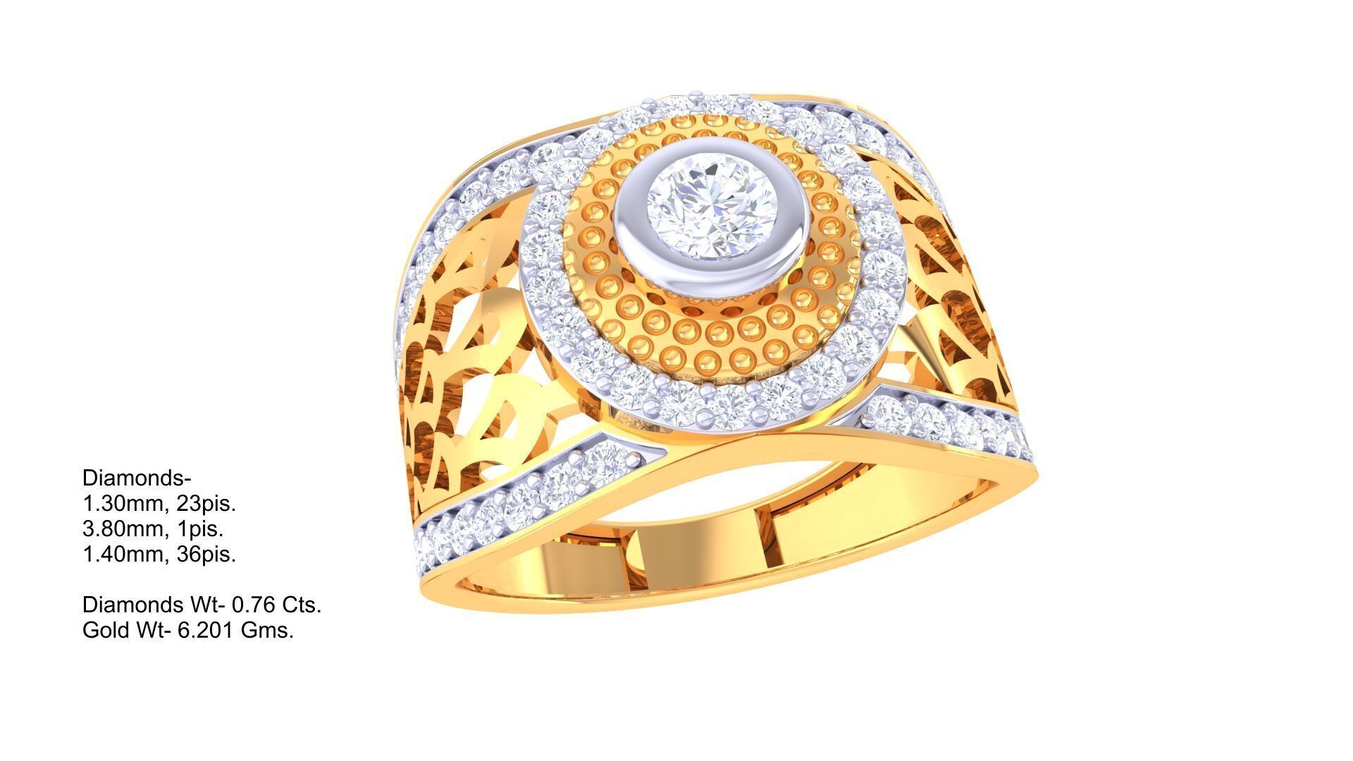 80 Men s Rings 3dm Details Images 3D print model_75