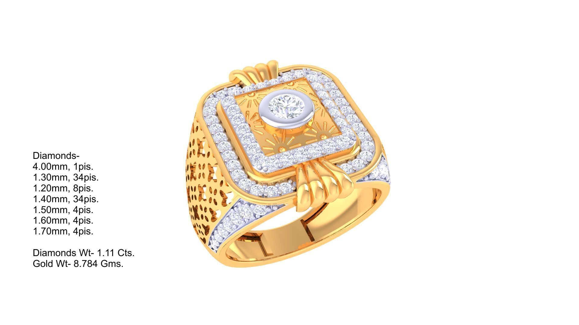 80 Men s Rings 3dm Details Images 3D print model_67