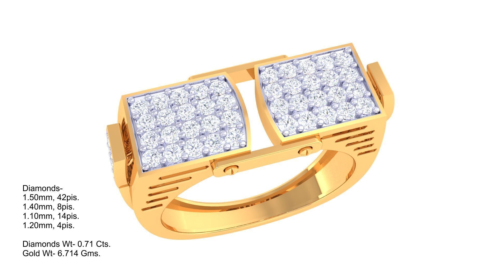 80 Men s Rings 3dm Details Images 3D print model_57