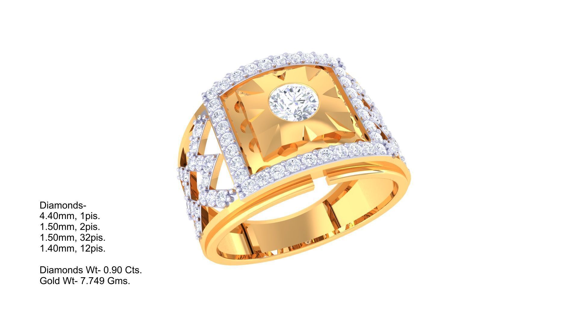 80 Men s Rings 3dm Details Images 3D print model_77