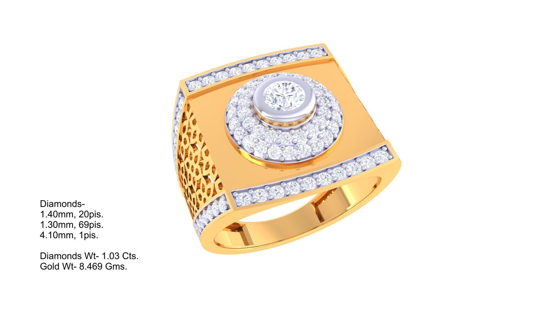 80 Men s Rings 3dm Details Images 3D print model_72