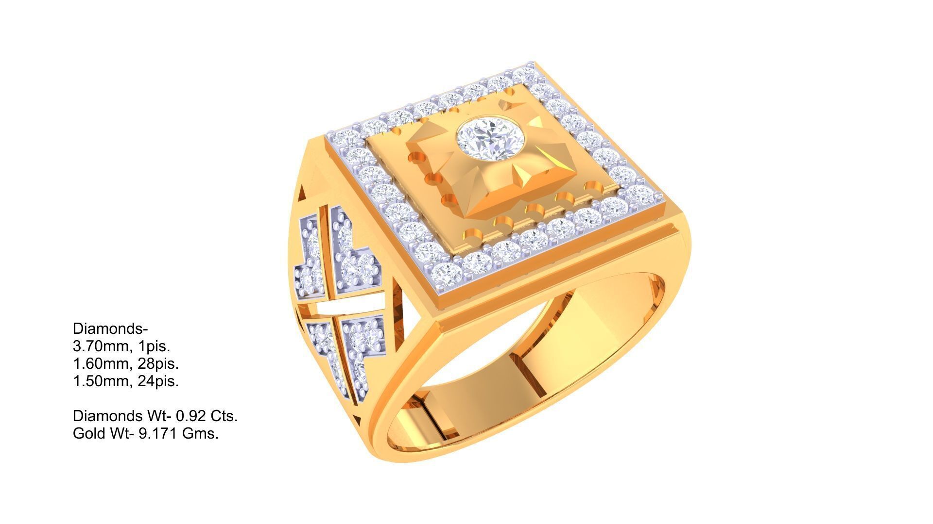 80 Men s Rings 3dm Details Images 3D print model_73