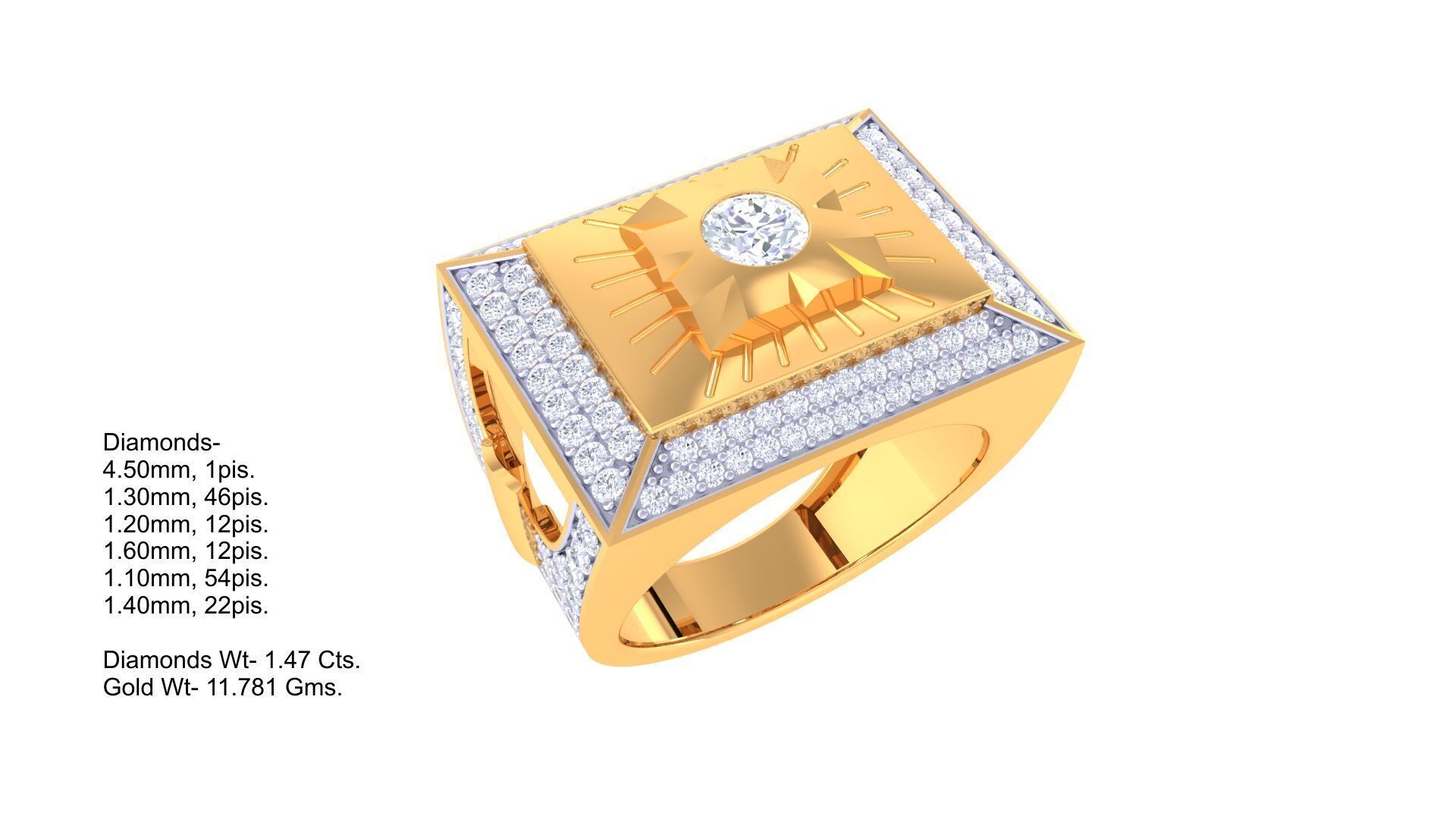 80 Men s Rings 3dm Details Images 3D print model_66