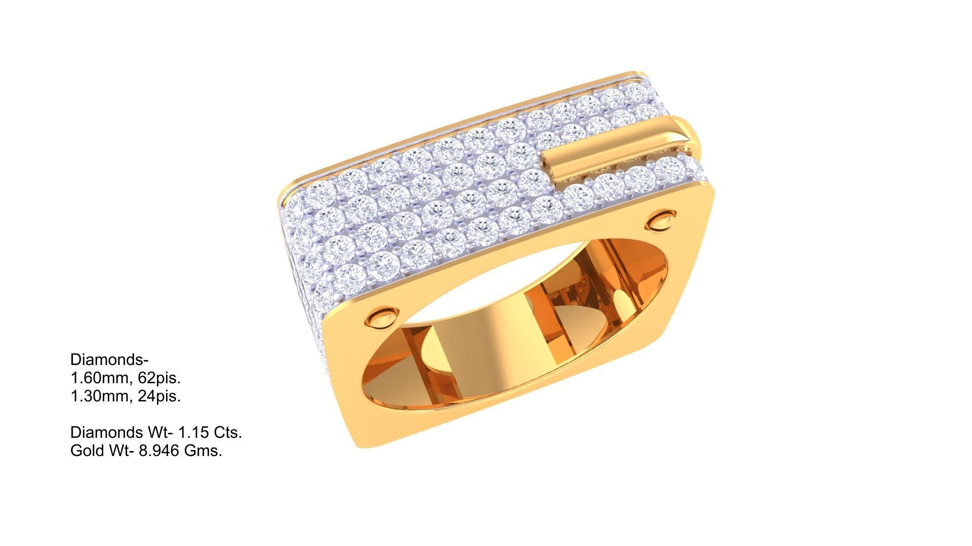 80 Men s Rings 3dm Details Images 3D print model_80