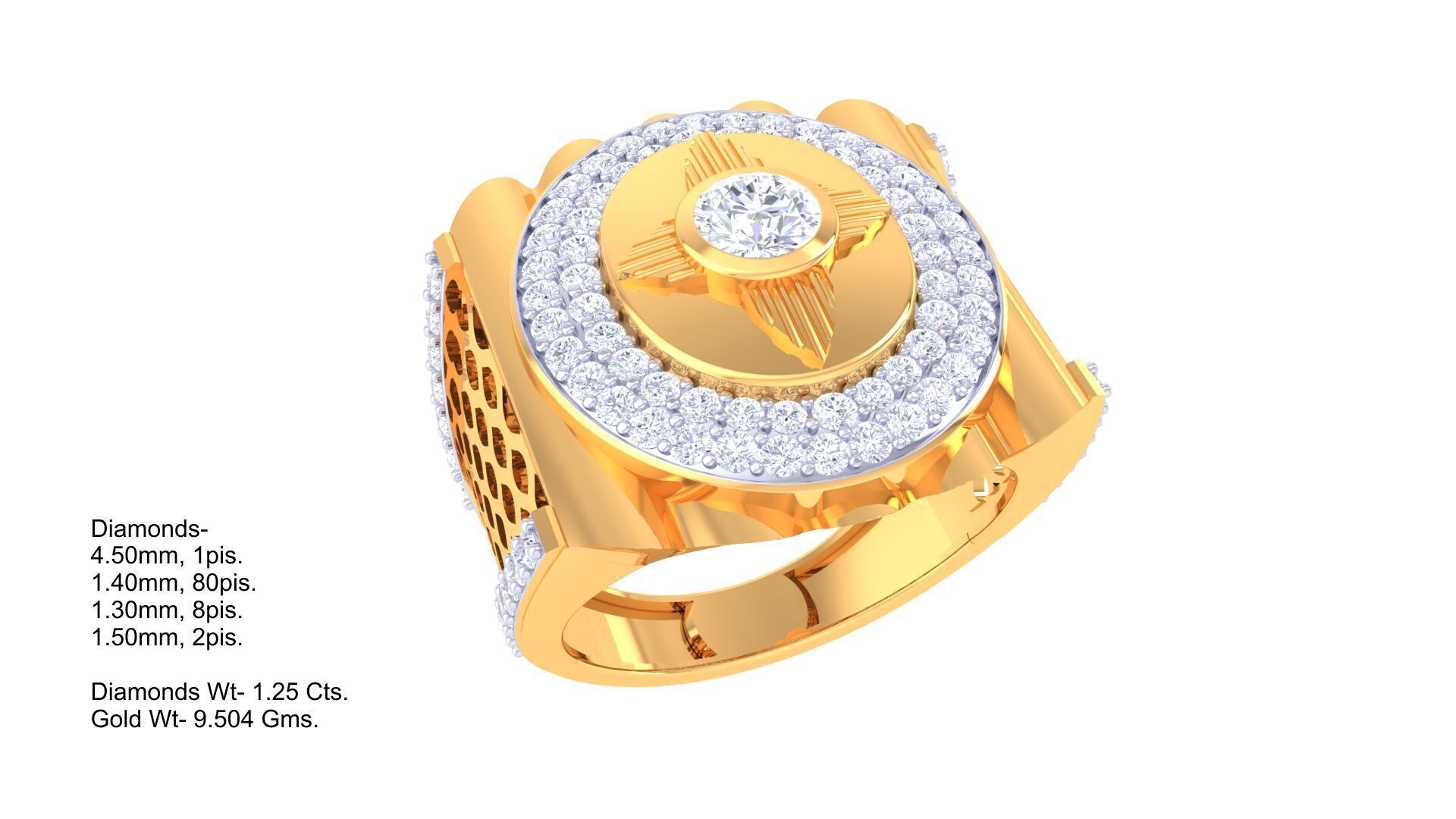 80 Men s Rings 3dm Details Images 3D print model_64