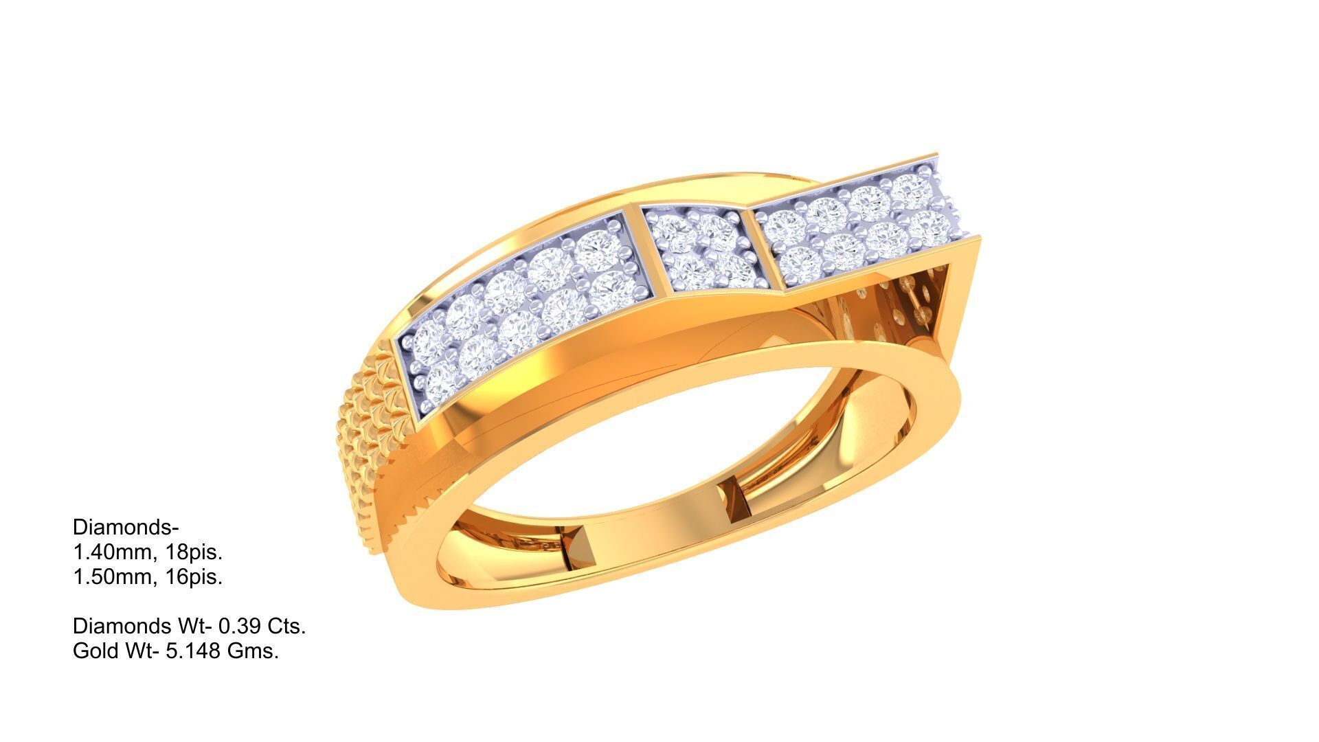 80 Men s Rings 3dm Details Images 3D print model_42