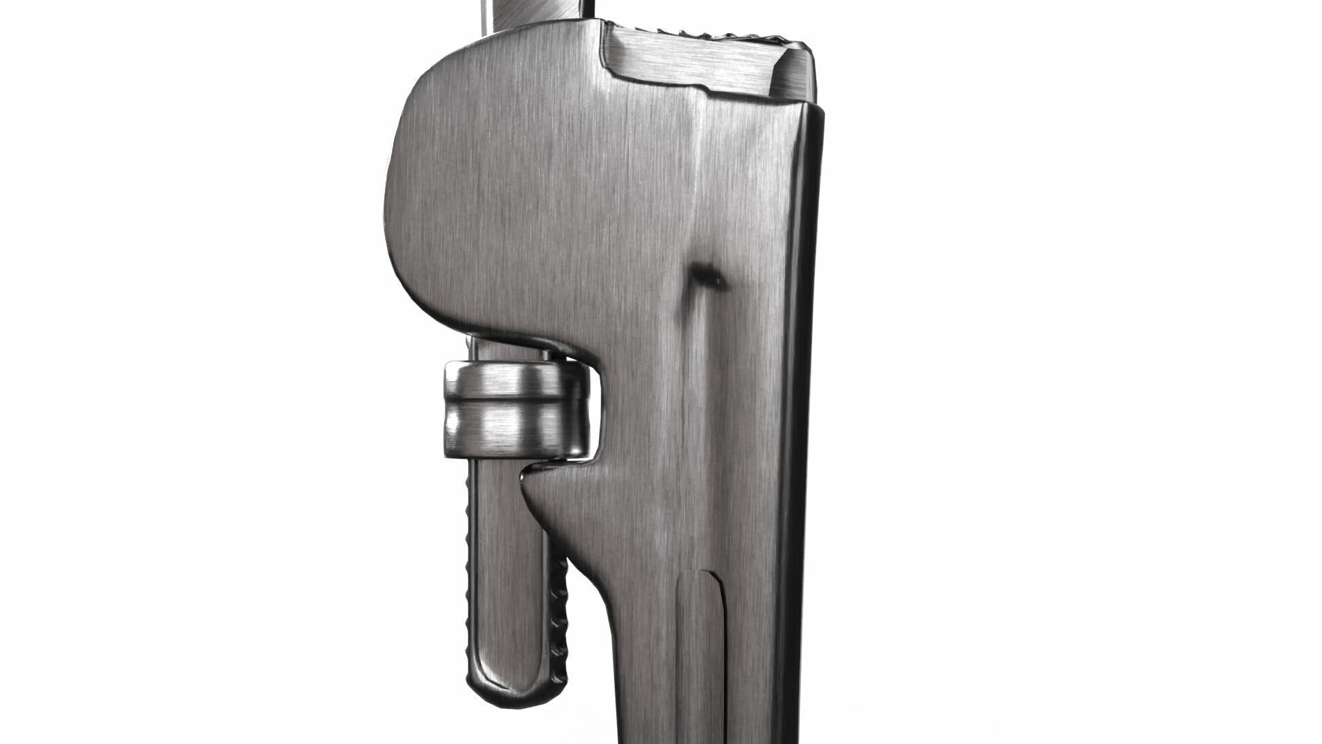 Wrench Game Ready Low-poly 3D model_2