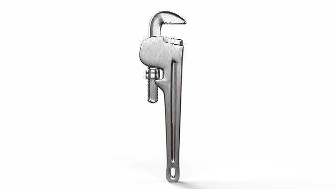 Wrench Game Ready Low-poly 3D model
