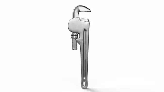 Wrench Game Ready Low-poly 3D model