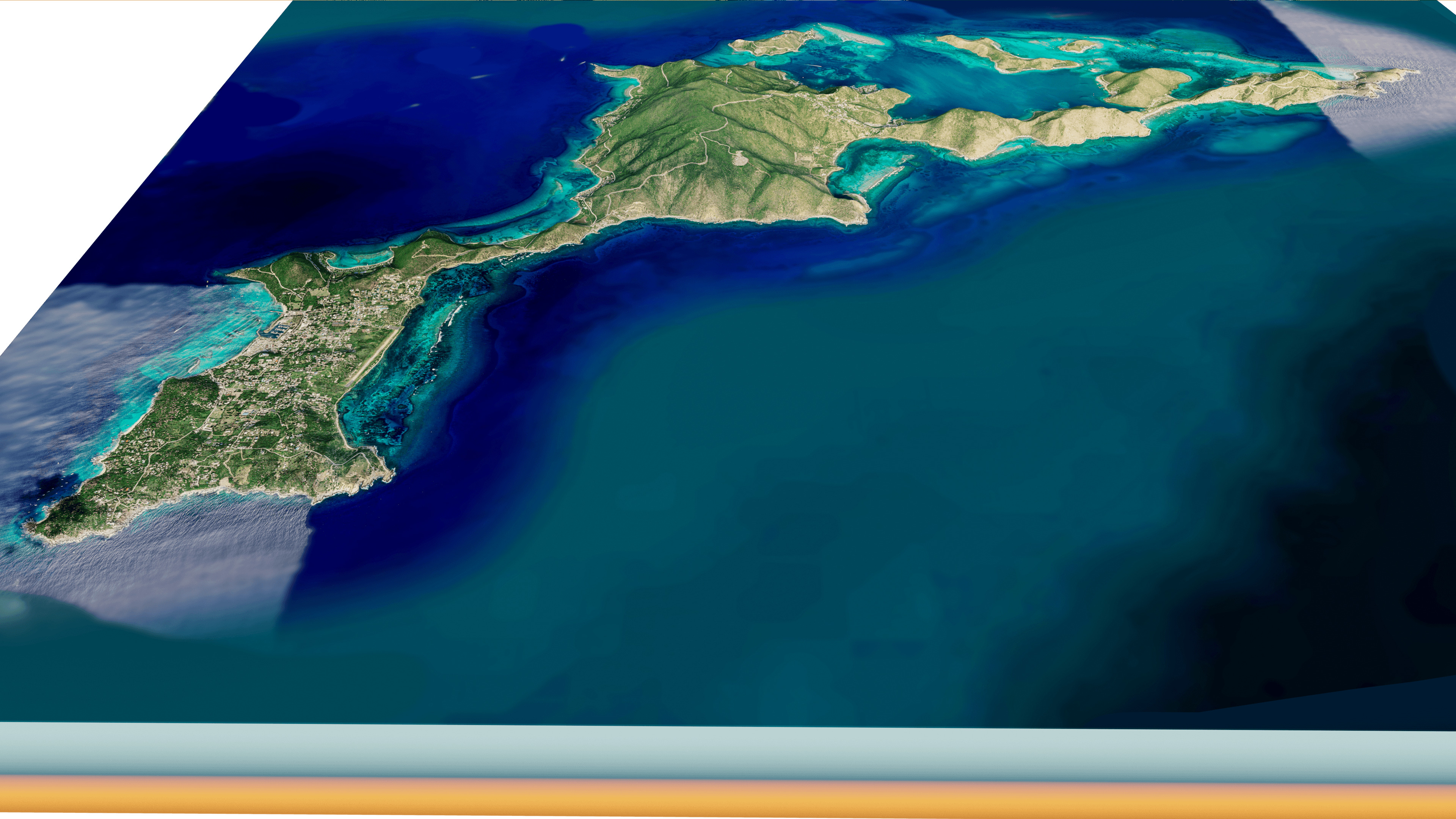 Virgin Gorda Island Full 3D model terrain 3D model_2
