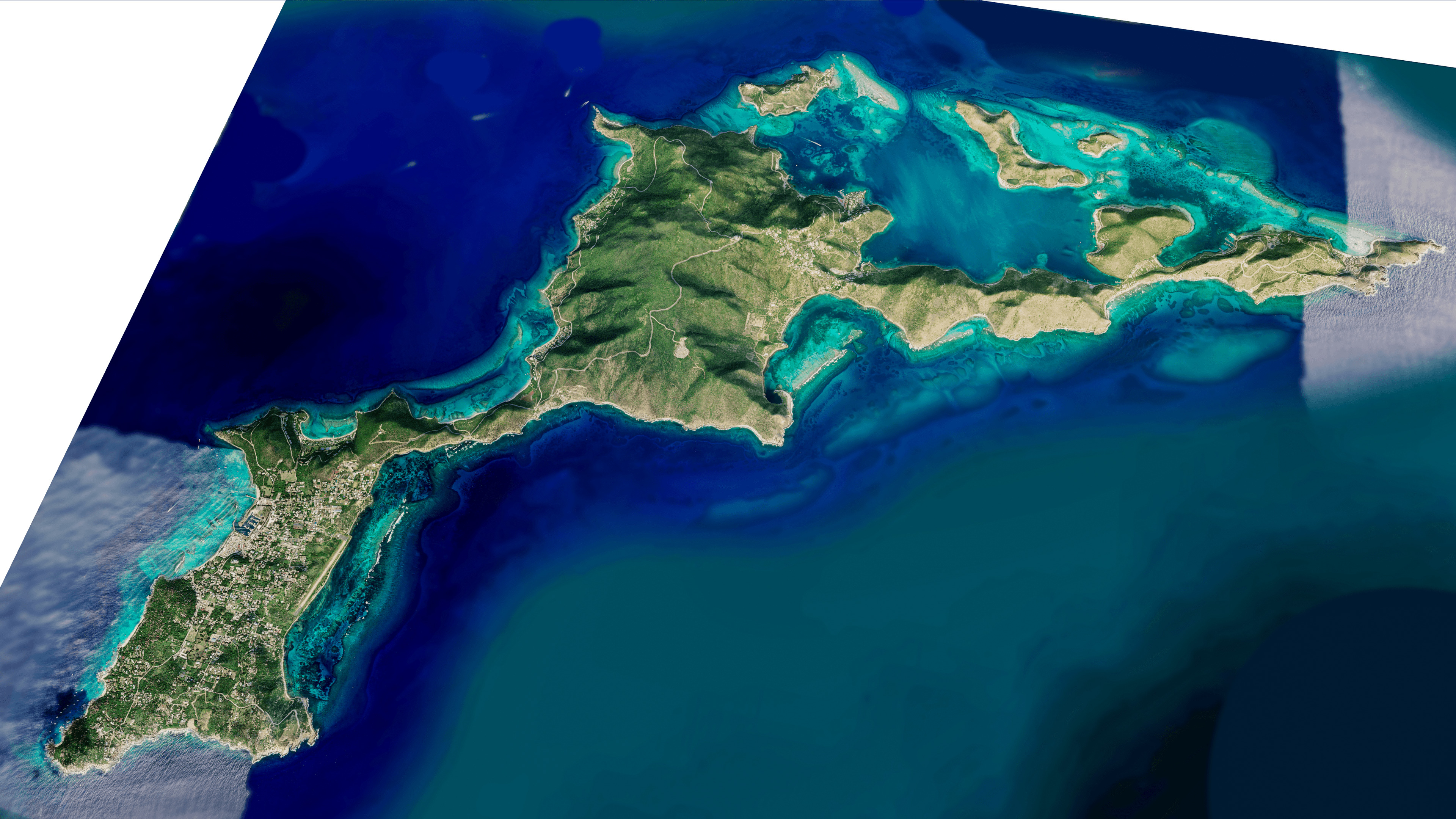 Virgin Gorda Island Full 3D model terrain 3D model_6
