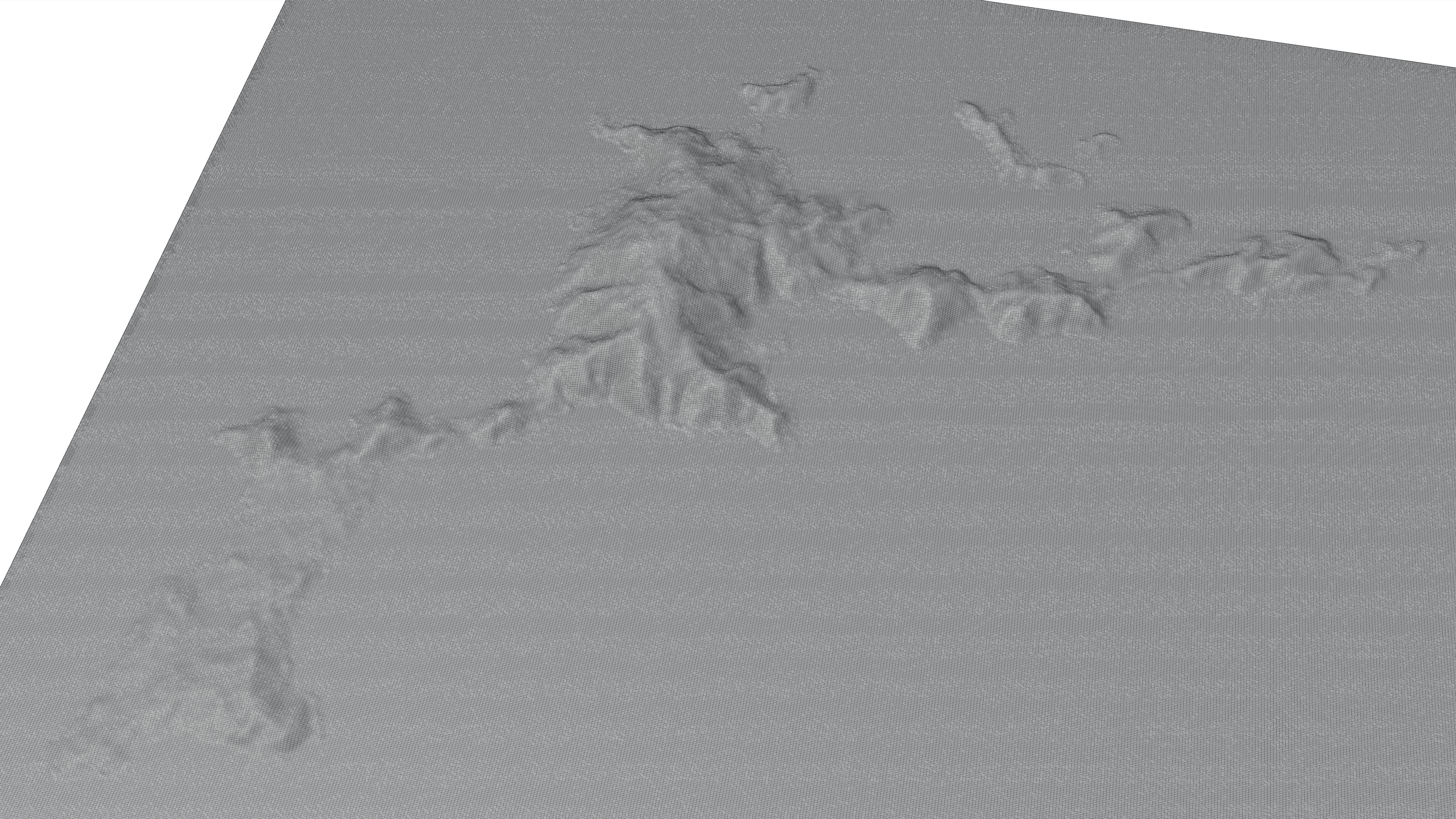 Virgin Gorda Island Full 3D model terrain 3D model_3